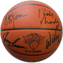 1973 New York Knicks Autographed Spalding Leather Game Basketball (Steiner)