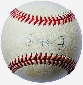 Cal Ripken Jr Autographed Official American League Baseball (JSA)