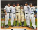 New York Yankees Perfect Game Winners Signed 16x20 Framed Baseball Photo (Steiner)