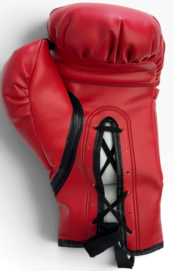 Muhammad Ali Autographed Red Everlast Left Hand Boxing Glove (JSA)