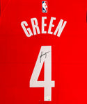 Jalen Green Autographed Framed Rockets Jersey (Fanatics)