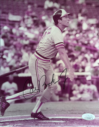 Cal Ripken Jr. Autographed 8x10 Baseball Photo (JSA)