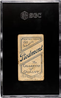 Kitty Bransfield 1909 T206 Piedmont Tobacco Card (SGC 1.5)