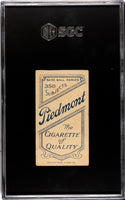 Art Fletcher 1910 T206 Piedmont Tobacco Card (SGC)