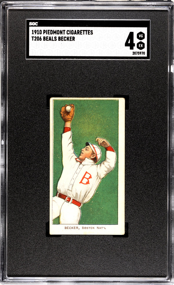 Beals Becker 1910 Piedmont Cigarettes #T206 SGC 4