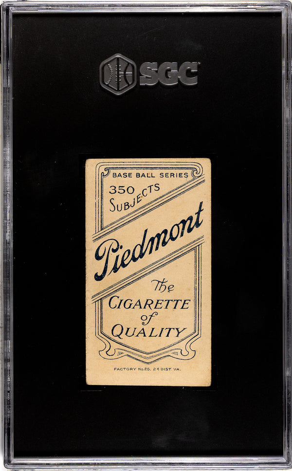 Jim Stephens 1910 T206 Piedmont Tobacco Card (SGC 2)