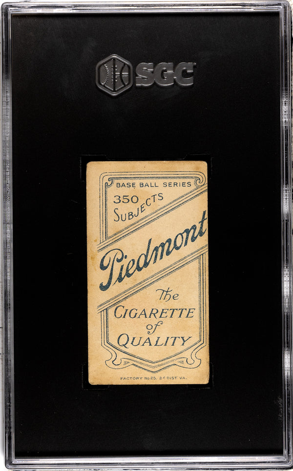 Nick Maddox 1910 T206 Piedmont Tobacco Card (SGC 2)
