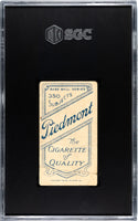 Rube Dessau 1910 Piedmont Cigarettes T206 SGC 1