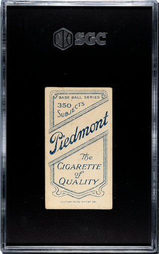 Tris Speaker 1910 T206 Piedmont Cigarettes Tobacco Card (SGC 1.5)