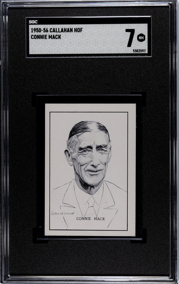 Connie Mack 1950-56 Callahan HOF SGC 7