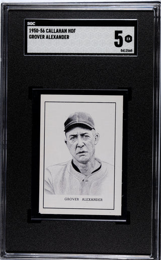 Grover Alexander 1950-56 Callahan HOF SGC 5