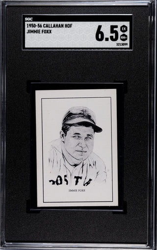 Jimmie Foxx 1950-56 Callahan HOF SGC 6.5