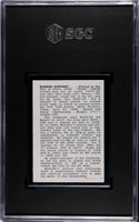 Rogers Hornsby 1950-56 Callahan HOF SGC 8