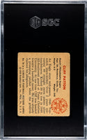 Cliff Patton 1950 Bowman #24 SGC 1.5