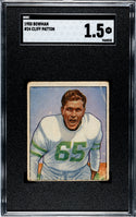 Cliff Patton 1950 Bowman #24 SGC 1.5