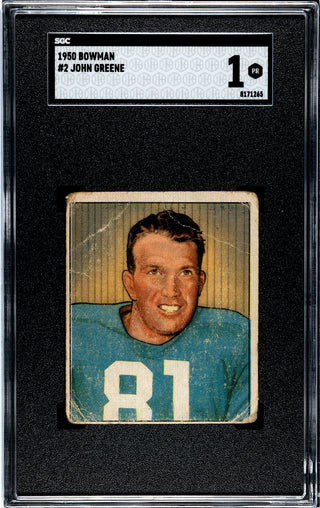 John Greene 1950 Bowman SGC 1