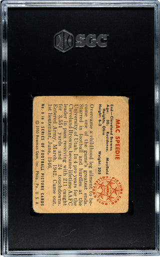 Mac Speedie 1950 #8 SGC 2