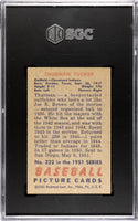 Thurman Tucker 1951 Bowman #222 SGC 5.5