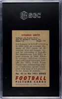 Vitamin Smith 1951 Bowman #41 SGC 3