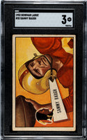 Sammy Baugh 1952 Bowman Large Card #30 SGC 3