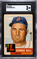 George Kell 1953 Topps Card #138 SGC 3