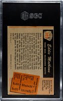 Eddie Mathews 1955 Bowman Card #103 SGC 2.5