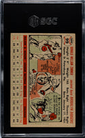 Don Zimmer 1956 Topps Card #99 White Back SGC 5
