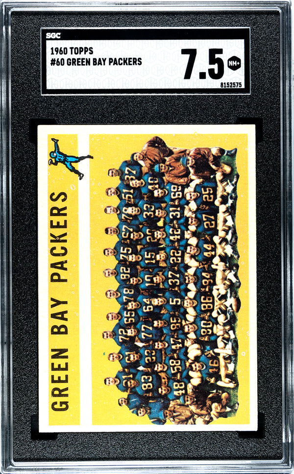 Green Bay Packers 1960 Topps #60 SGC 7.5