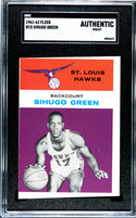 Sihugo Green 1961 Fleer #15 SGC Authentic