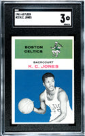 K.C. Jones 1961 Fleer #22 SGC 3