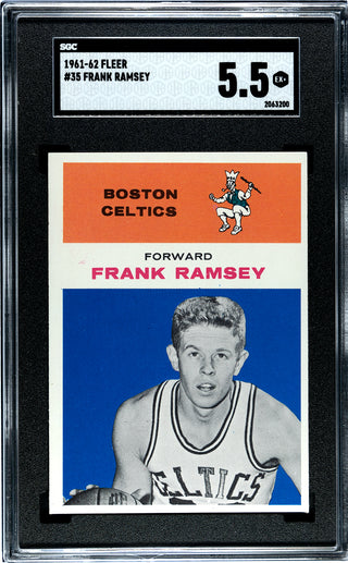 Frank Ramsey 1961 Fleer #35 SGC 5.5