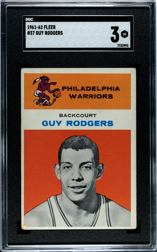Guy Rodgers 1961 Fleer #37 SGC 3
