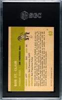 Bob St. Clair 1961 Fleer #63 SGC 6