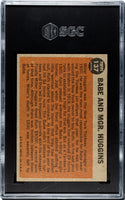 1962 Topps "Babe And Mgr. Huggins" Babe Ruth Special Card #137 SGC 4