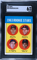 Ed Kranepool, Tony Oliva, Max Alvis & Bob Bailey 1963 Topps Card #228 (SGC EX-NM 6)