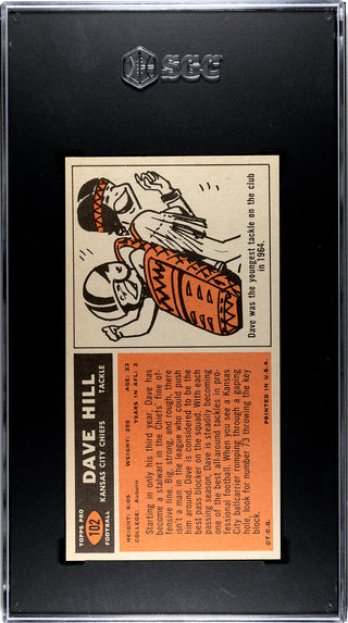 Dave Hill 1965 Topps #102 SGC 7