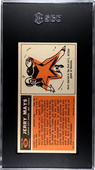 Jerry Mays 1965 Topps #106 SGC 4.5