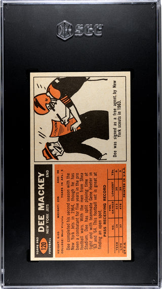 Dee Mackey 1965 Topps #120 SGC 6.5