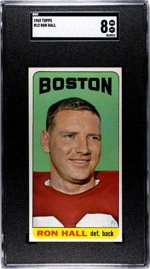 Ron Hall 1965 Topps #12 SGC 8