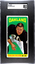Dalva Allen 1965 Topps #132 SGC 8