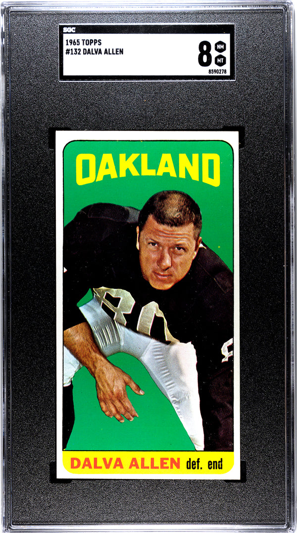 Dalva Allen 1965 Topps #132 SGC 8