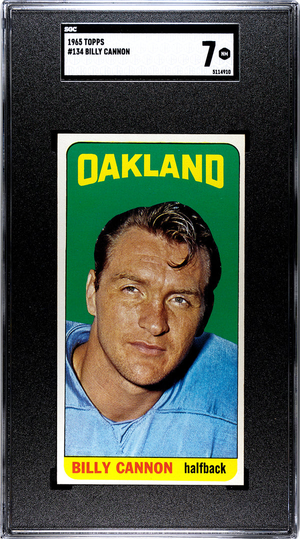 Billy Cannon 1965 Topps #134 SGC 7