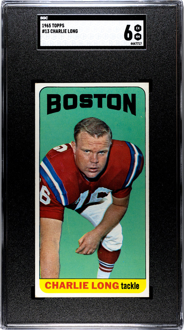 Charlie Long 1965 Topps #13 SGC 6