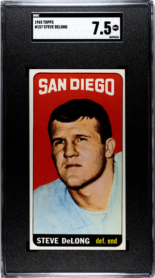 Steve DeLong 1965 Topps #157 SGC 7.5