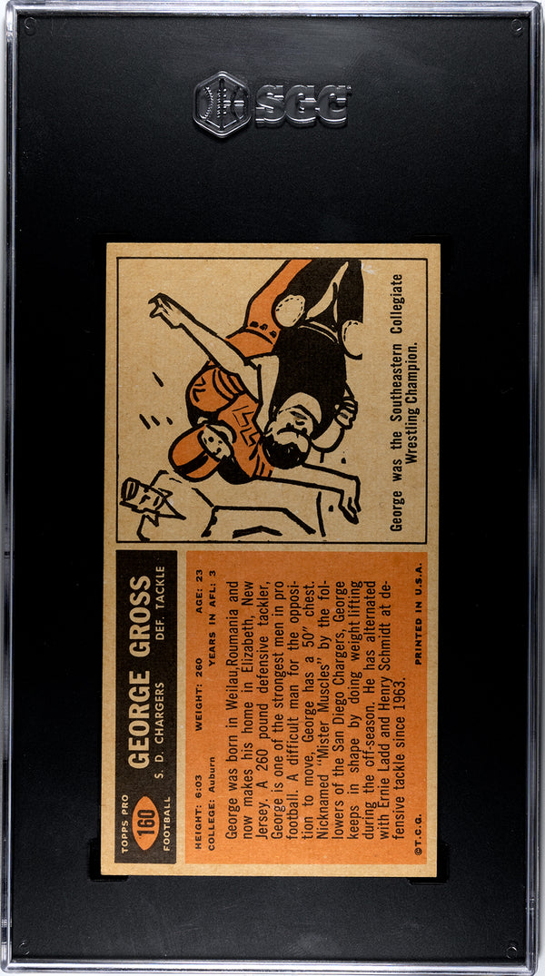 George Gross 1965 Topps #160 SGC 7