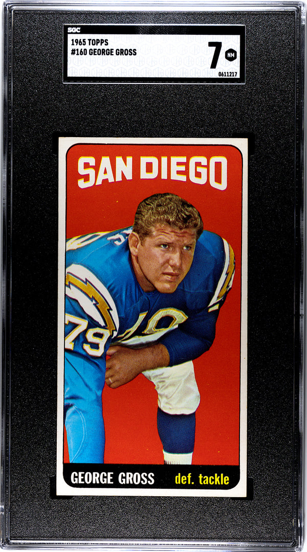George Gross 1965 Topps #160 SGC 7