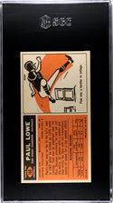 Paul Lowe 1965 Topps #166 SGC 7