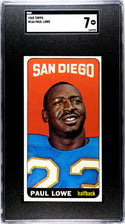Paul Lowe 1965 Topps #166 SGC 7