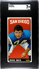Ron Mix 1965 Topps #168 SGC MT 7