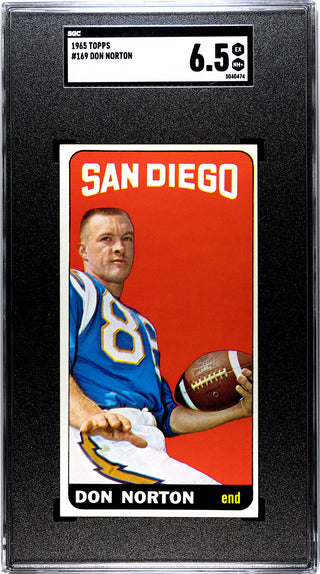 Don Norton 1965 Topps #169 SGC 6.5